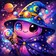 Colorful abstract geometric avatar with vibrant tones, suitable for user profiles.